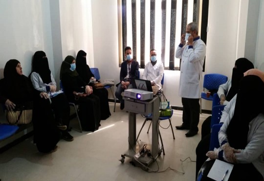 تقيم #مختبرات_الميدلاب_التخصصية محاضرة عن :  #فيروس_كورونا_المستجد (کوفید-19)